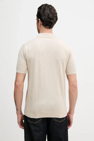 Barbour Muston Polo con Cuello de Lino