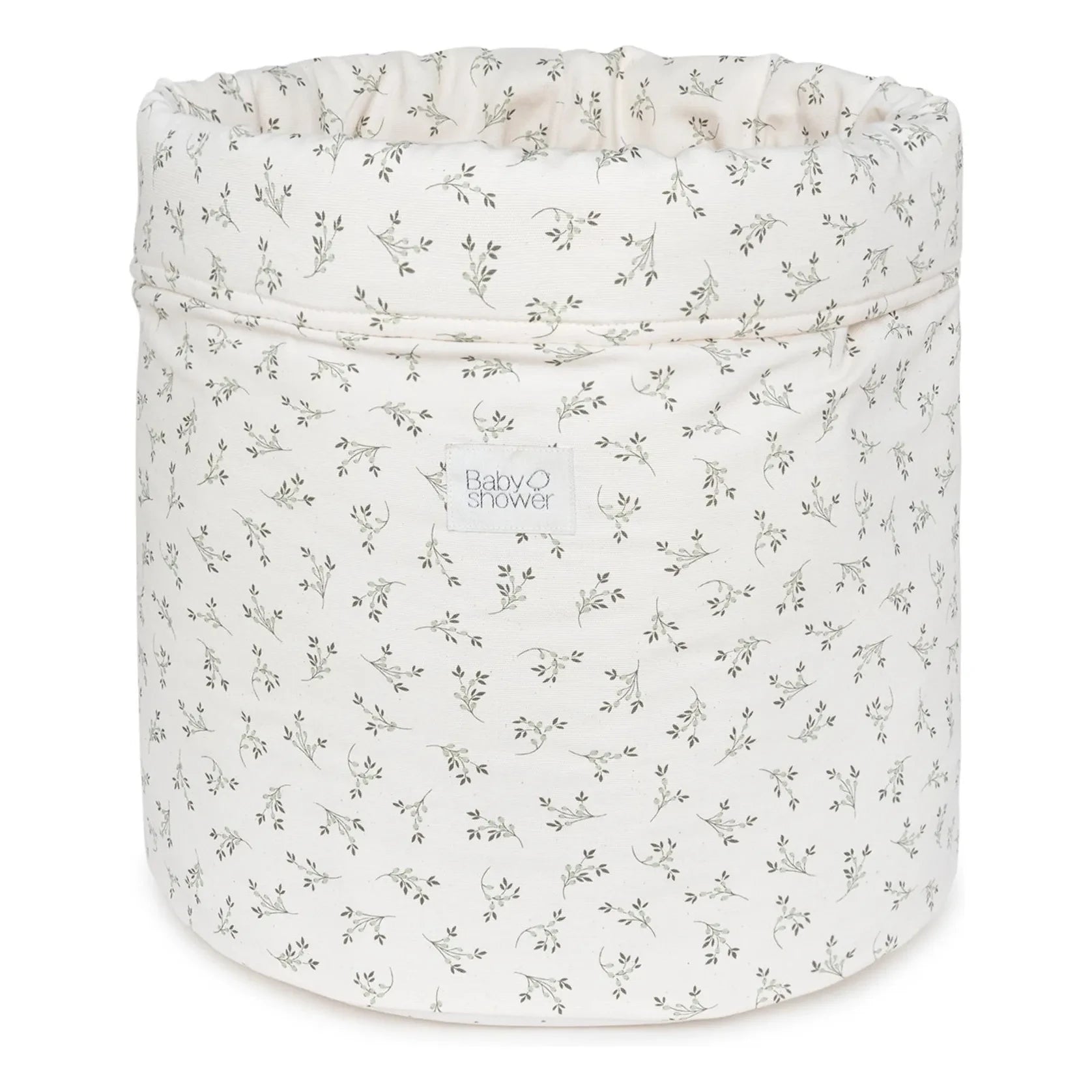 Cesta para guardar juguetes Babyshower - Olive Bloom | Crudo