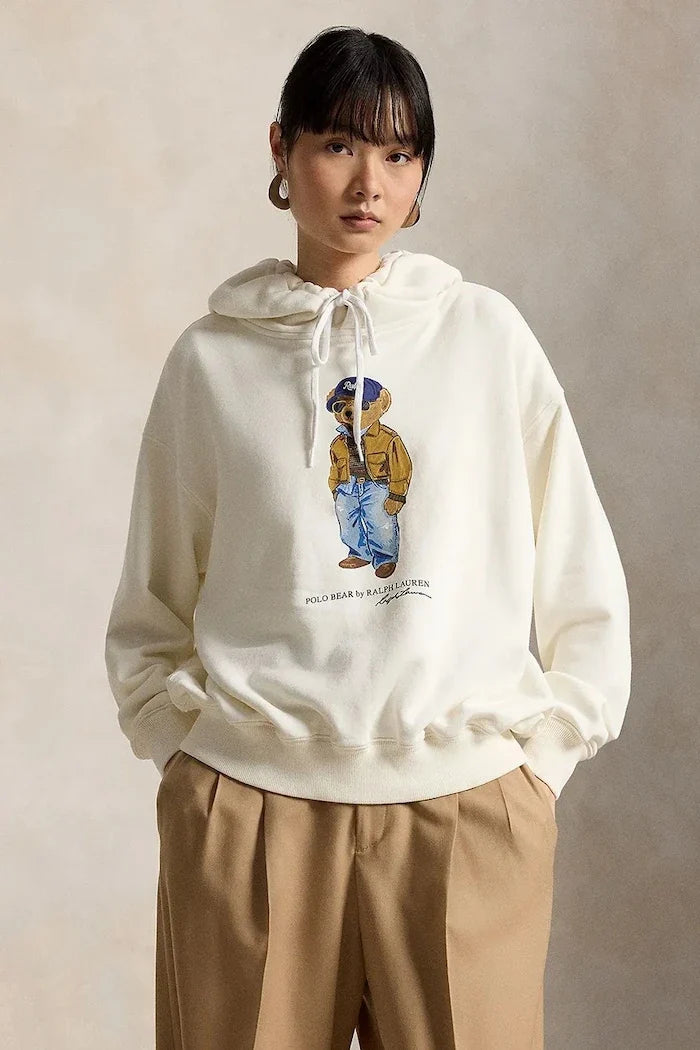 Sudadera de algodón con capucha Polo Ralph Lauren para mujer