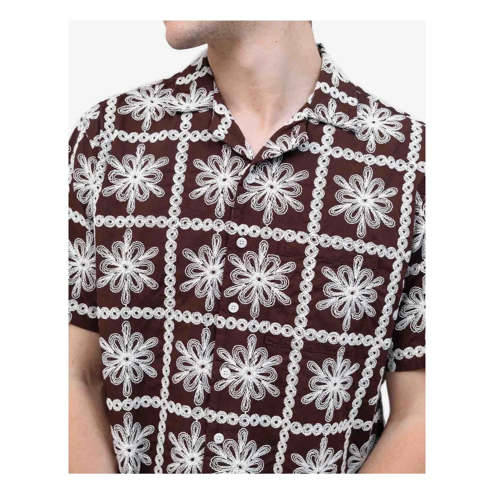 Olow - Aloha Khaju Camisa | Marrón