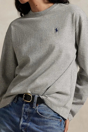 Blusa de algodón de manga larga Polo Ralph Lauren