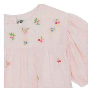 Bonton - Vestido Bordado Namour | Rosa Claro