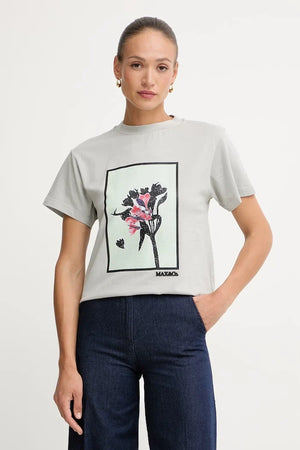 Max&Co. camiseta de algodón para mujer MCOOGNUNO