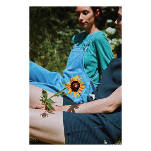 Poudre Organic - Pantalón corto Hydrangea | Azul marino