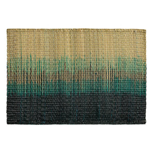 Maison Sarah Lavoine - Mantel individual Orée de jacinto de agua | Verde Bosque