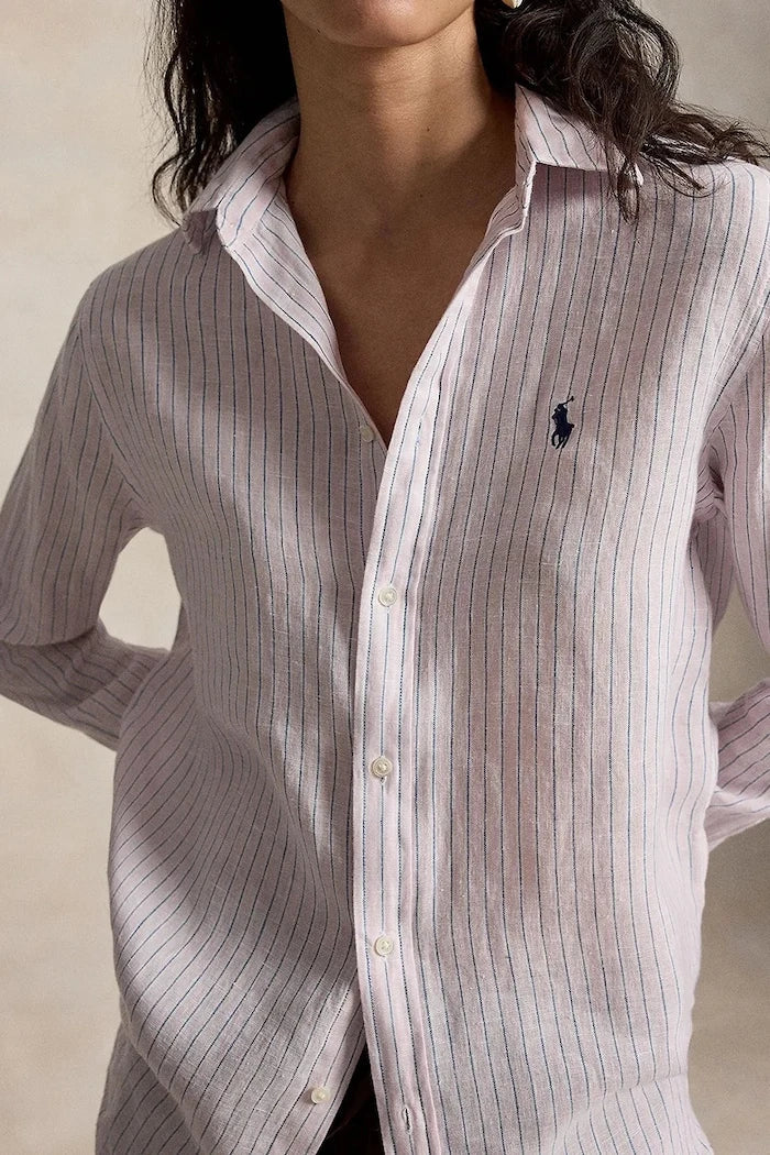 Camisa de algodón para mujer Polo Ralph Lauren