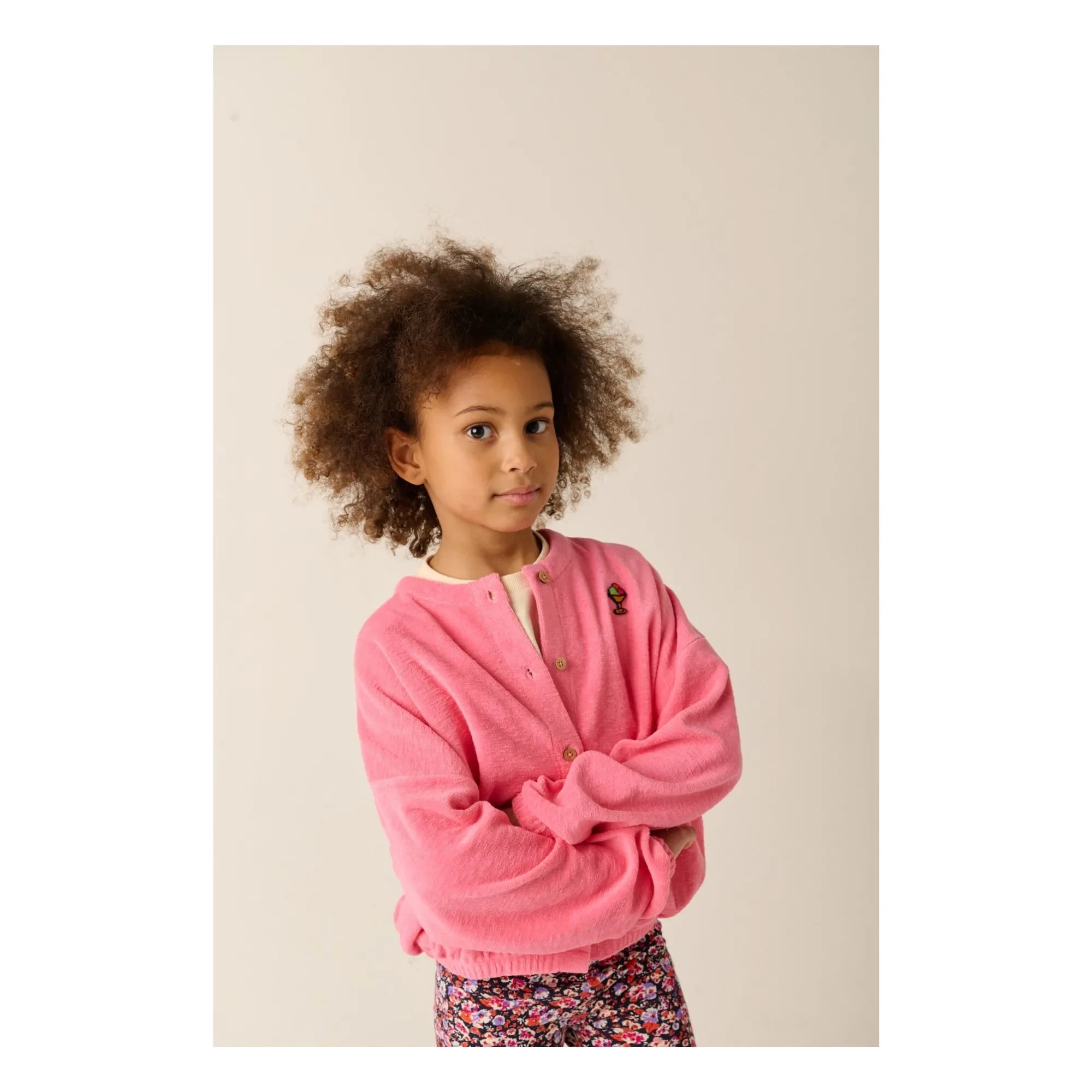 Tumble N'Dry - Chaqueta de Algodón Orgánico Lemonade | Rosa