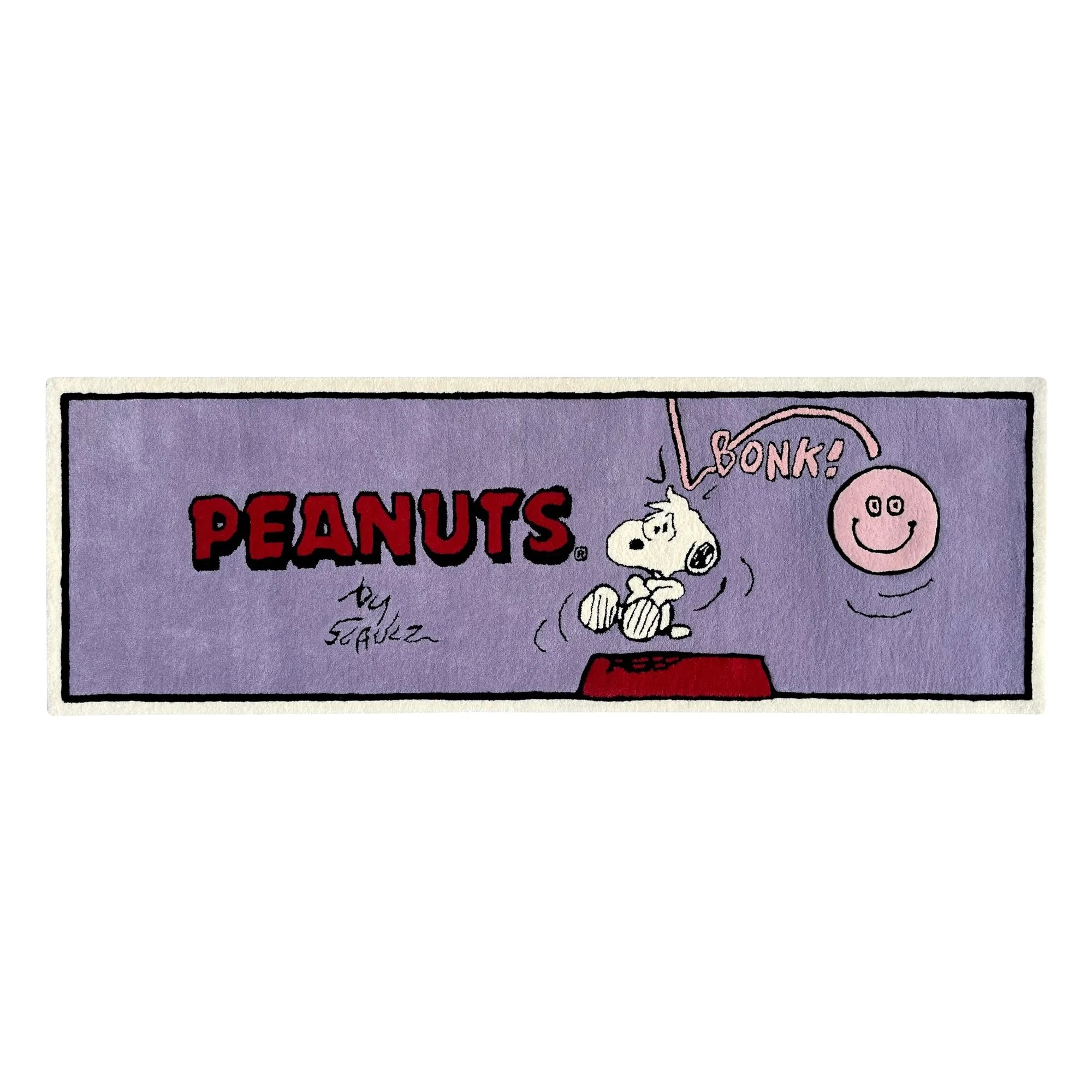 Maison Deux - Alfombra Peanuts Moon | Morado