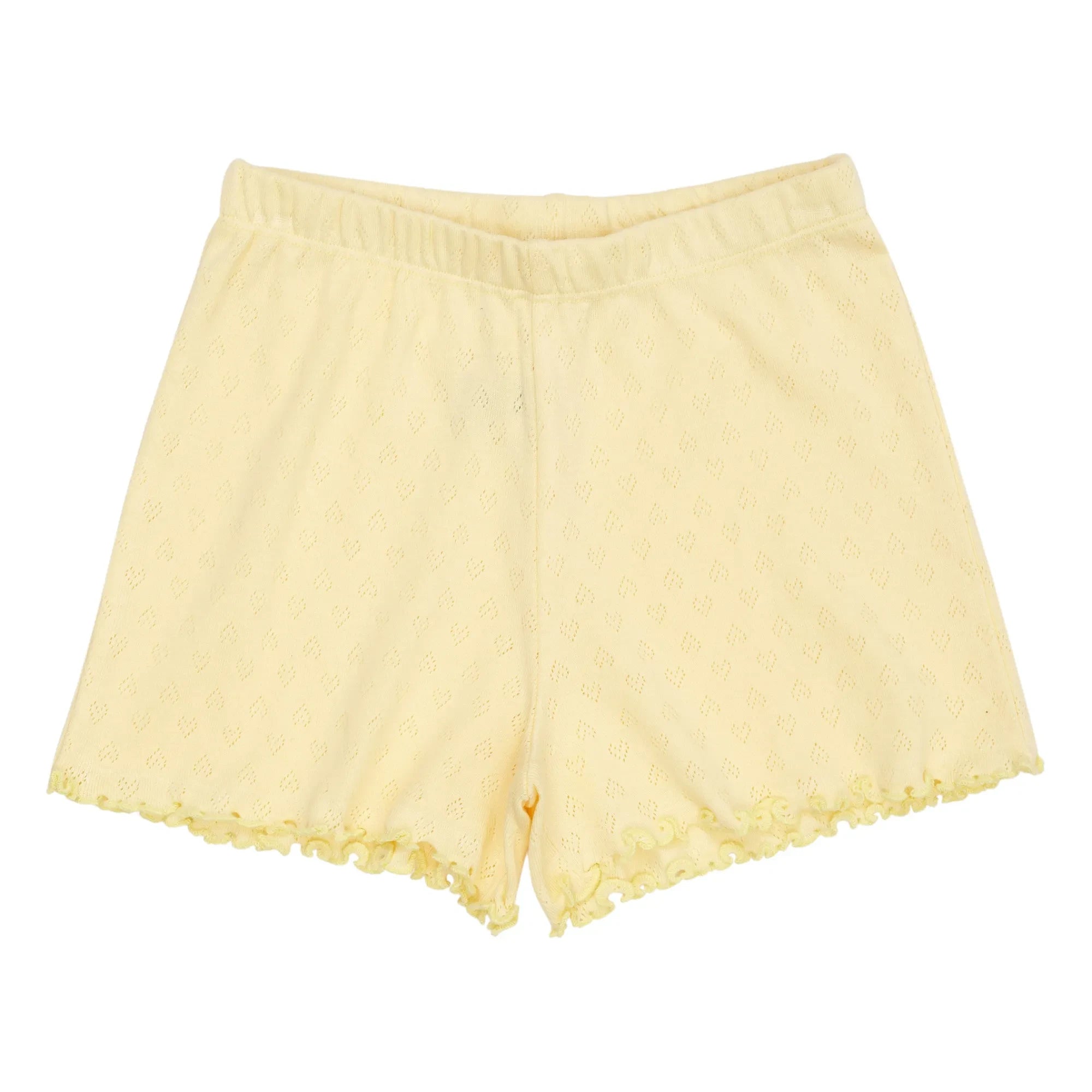 Copenhagen Colors - Pointelle corta | Amarillo pálido