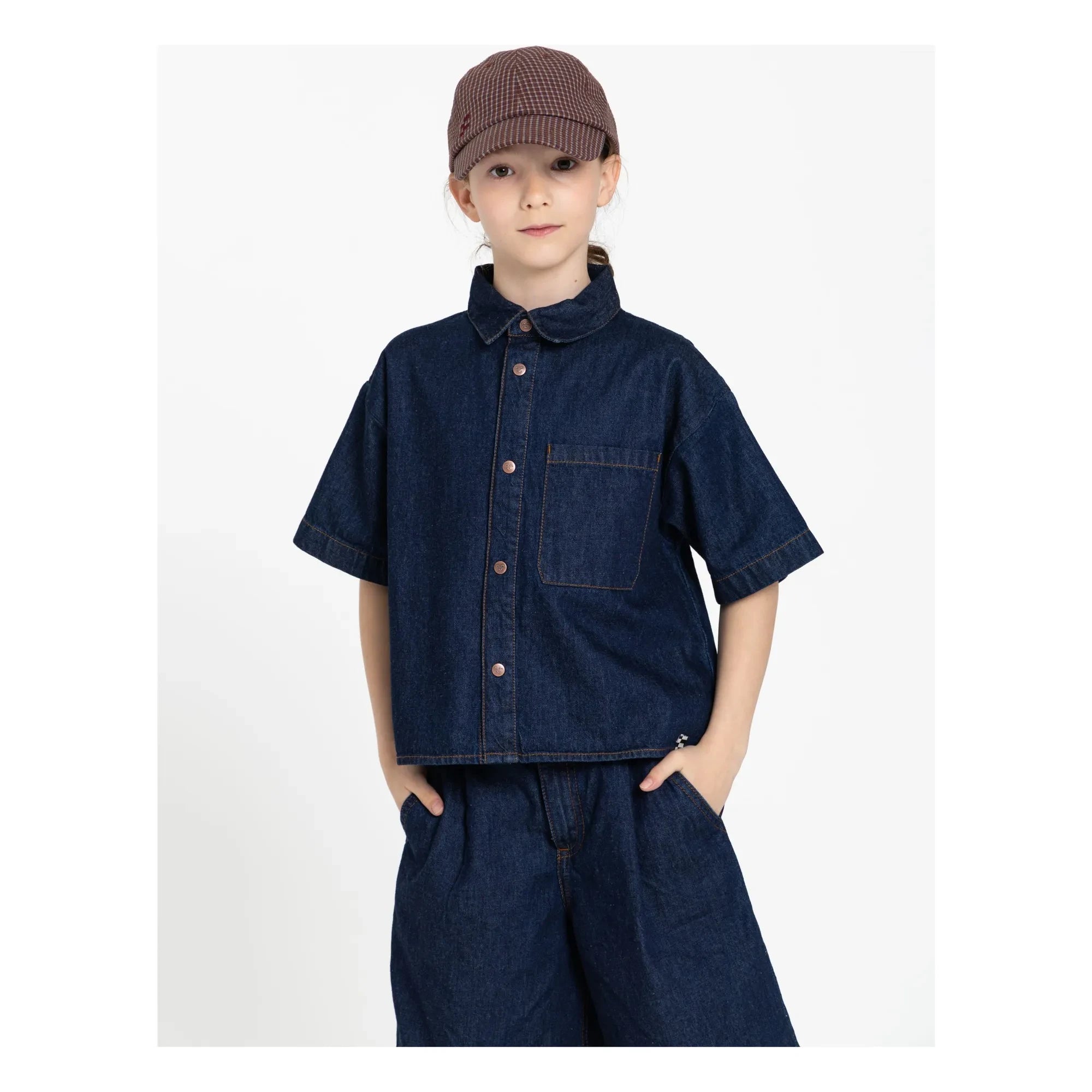 Finger in the nose - Camisa vaquera Harper | Azul oscuro