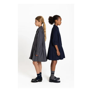 Smallable Kid - Vestido camisero Crown | Azul marino
