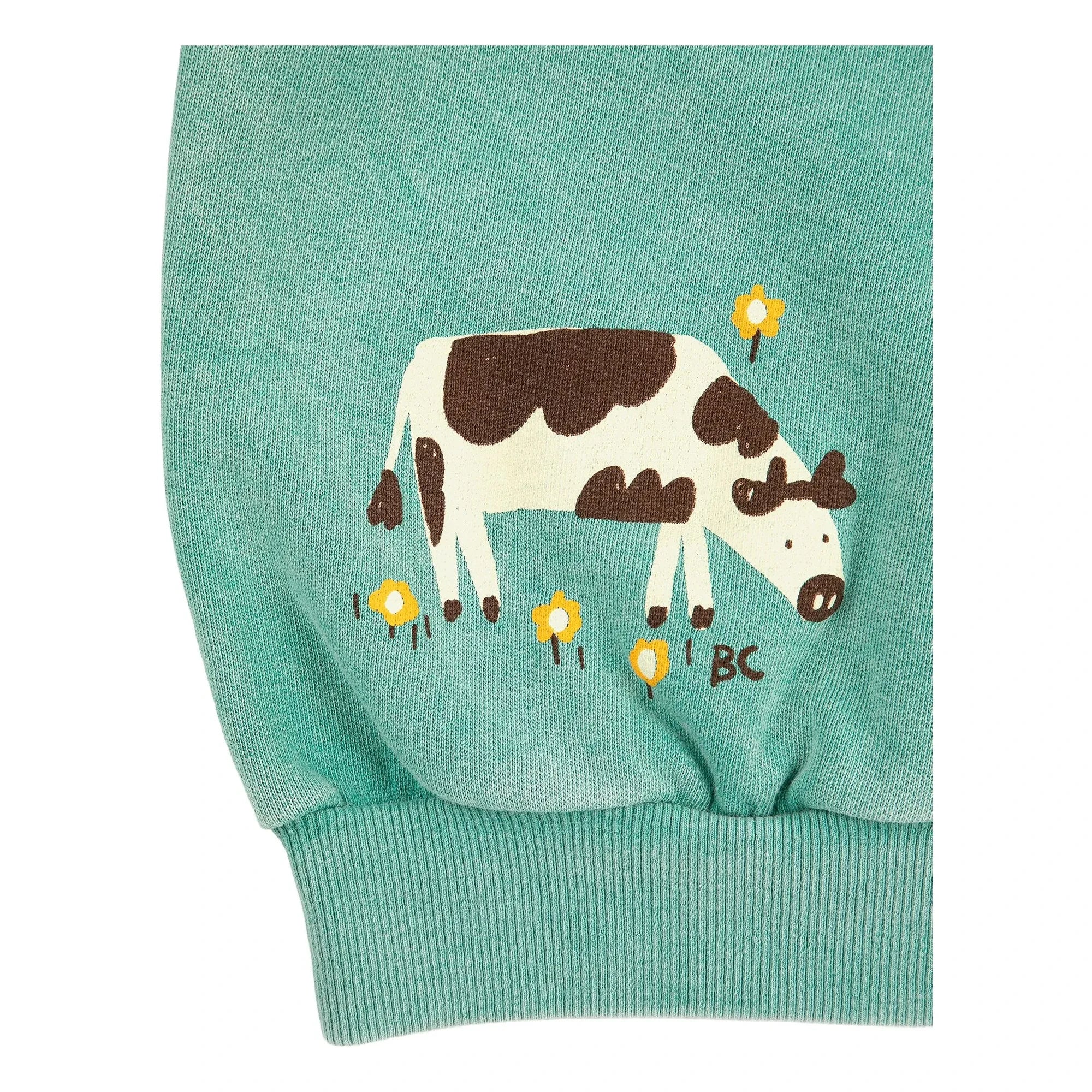 Bobo Choses - Sudadera Farm de Algodón Orgánico | Verde