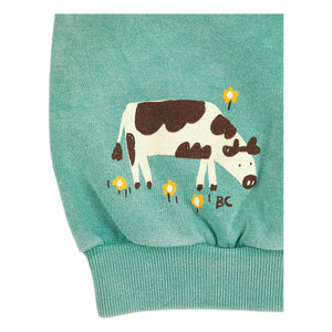 Bobo Choses - Sudadera Farm de Algodón Orgánico | Verde