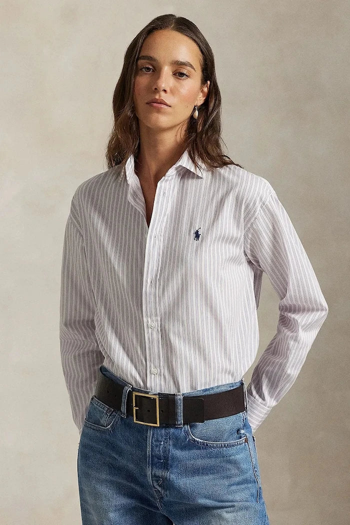 Polo Ralph Lauren Camisa de algodón para mujer