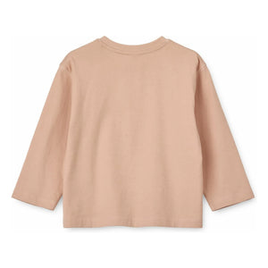 Liewood - Camiseta de Algodón Orgánico Apia Rabbit | Rosa