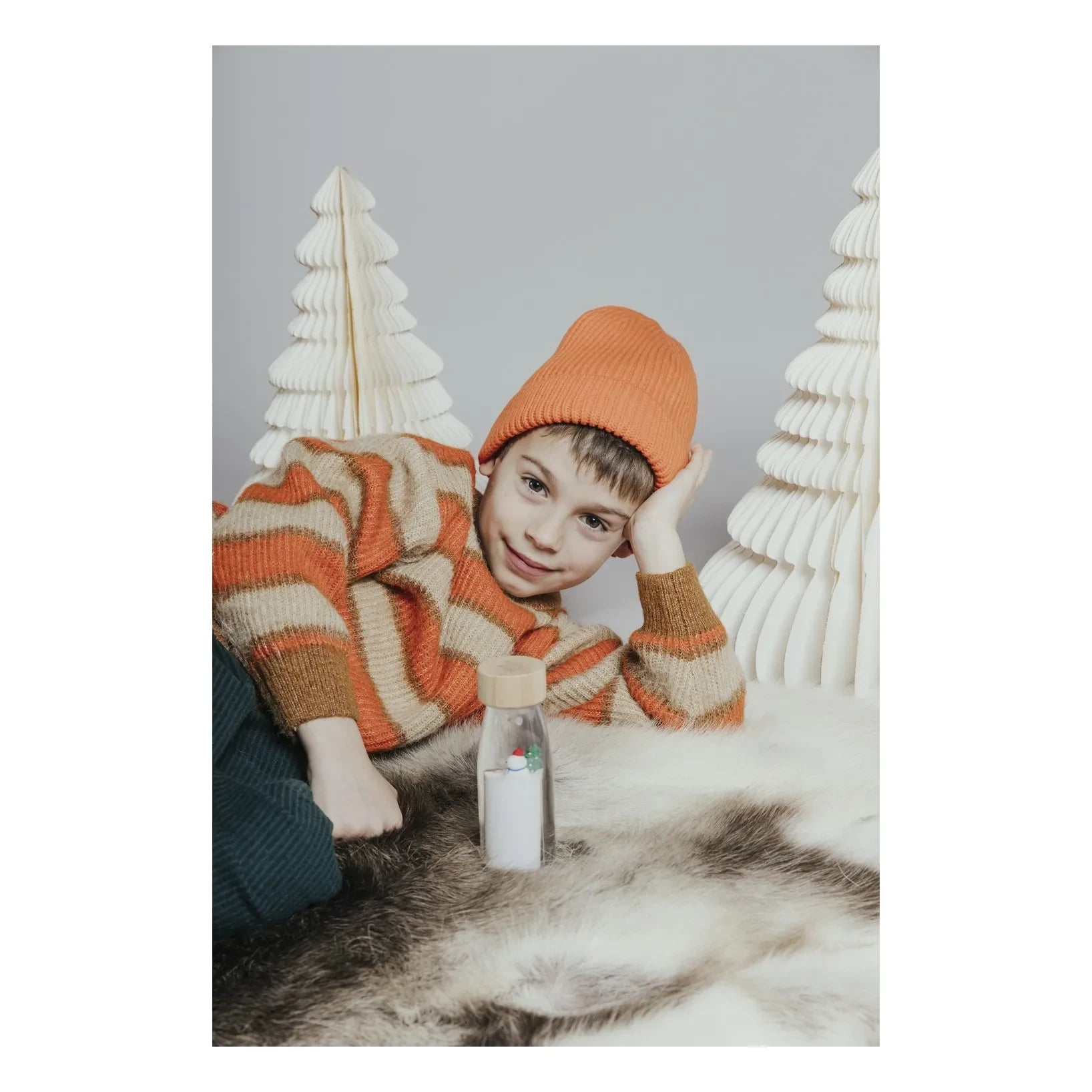 Petit Boum - Kış Sensör Şişesi | Beyaz