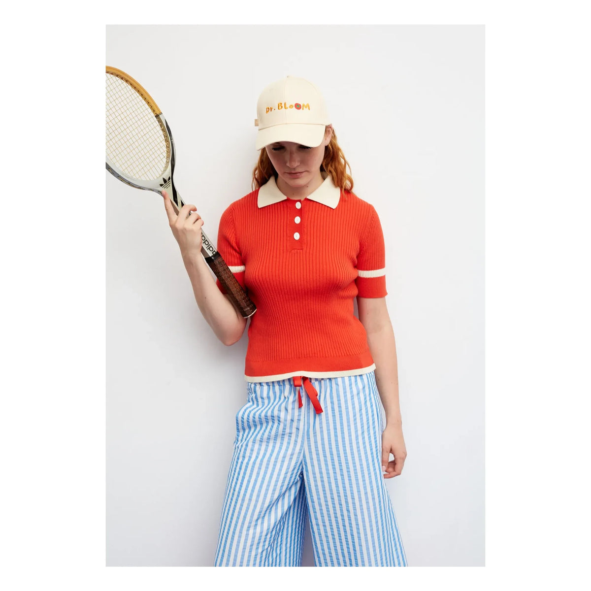 Dr Bloom - Polo de algodón Trina | Rojo