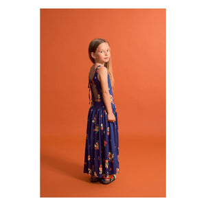 Maison Mangostan - Vestido Estampado Floral | Azul