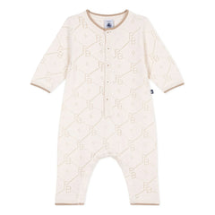 Petit Bateau - Mono calado PB de algodón orgánico | Crudo