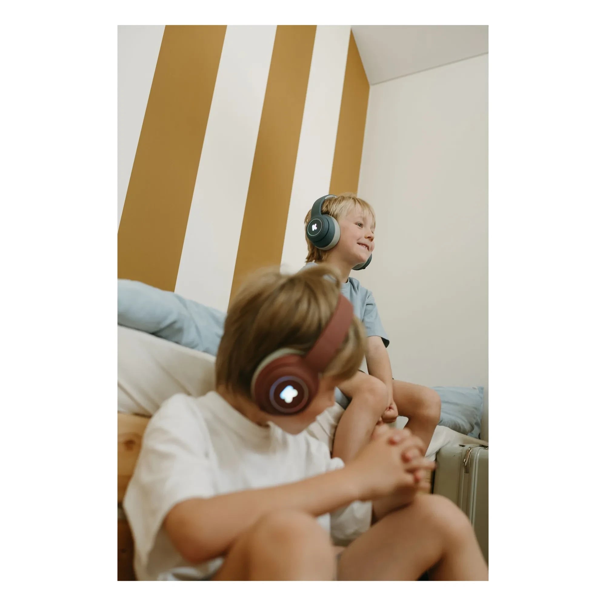 Kidywolf - Auriculares Bluetooth | Azul