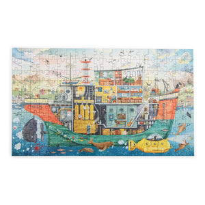 Moulin Roty - Puzle El Barco del Explorador - The Mill Garden - 200 Piezas