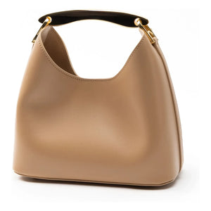 Elleme - Bolso de cuero Boomerang | Marrón