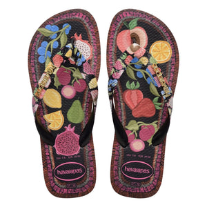 Havaianas - Chanclas Top Tropicalia Vibes | Negro