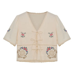 the new society - Blusa Narcise Pamuk | Crudo
