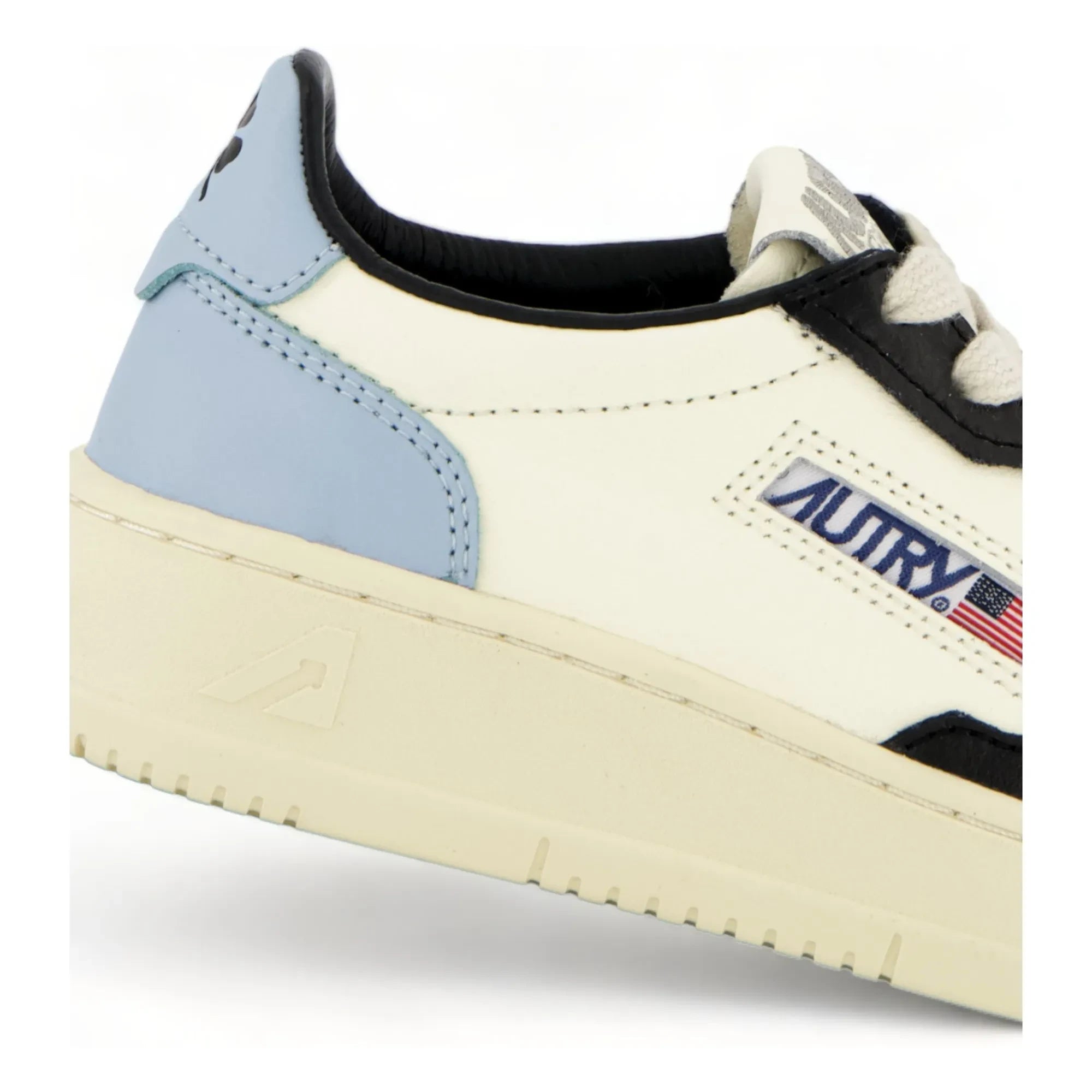 Autry - Zapatillas bajas bicolor de cuero para niños Medalist | Azul