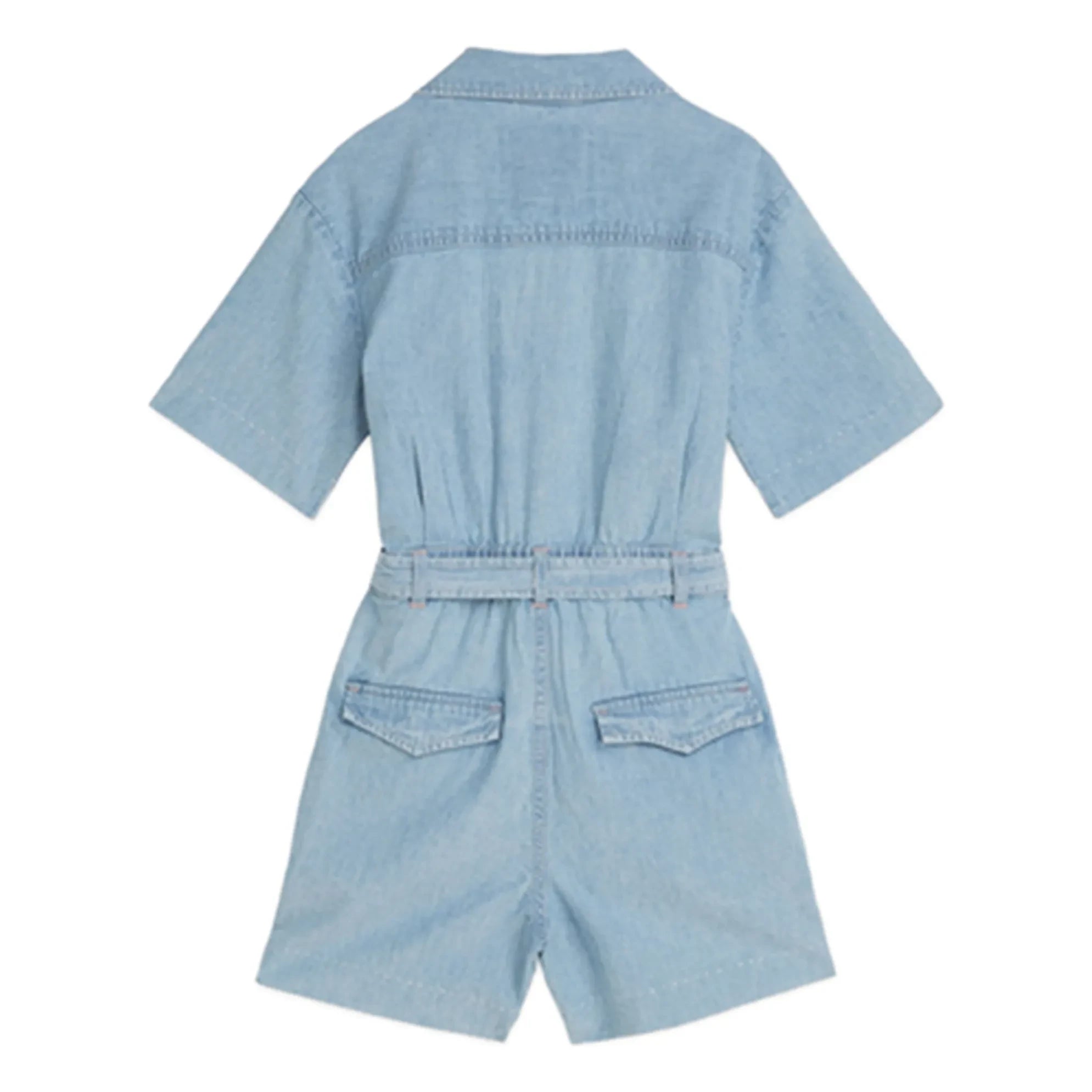 Scotch & Soda - Mono corto chambray | Azul claro