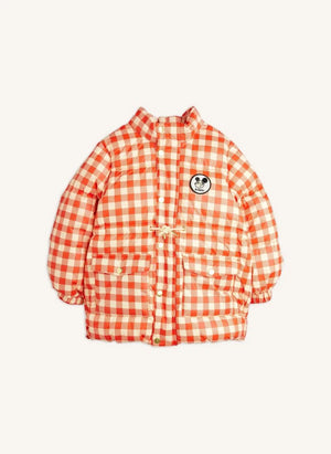 Mini Rodini - Ritzratz Gingham şişme mont | Kırmızı