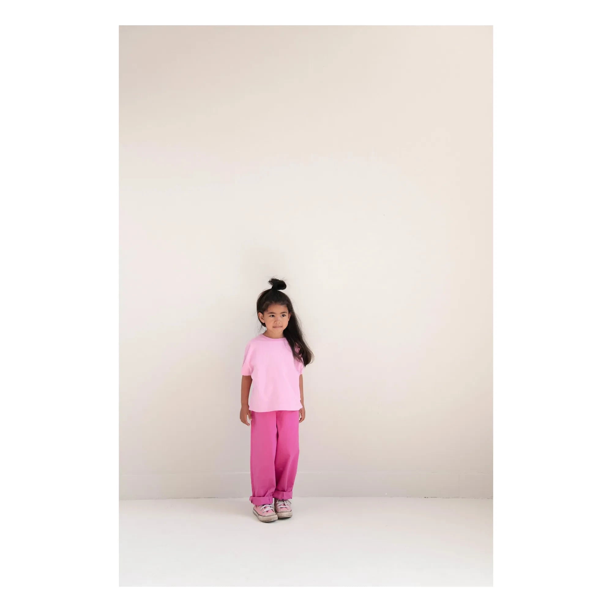 Jenest - Camiseta de algodón orgánico Livia | Rosa