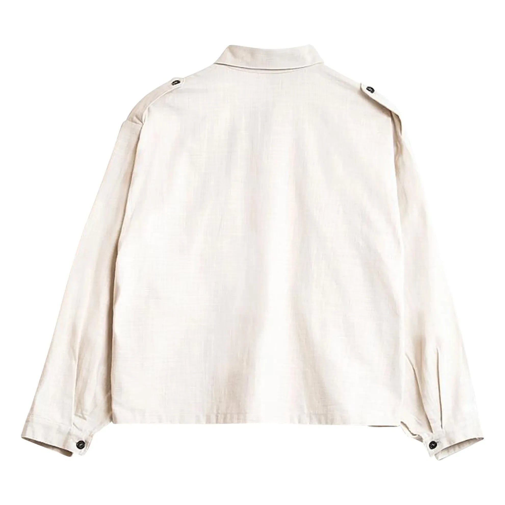 Wooden Store - Sobrecamisa militar | Crema
