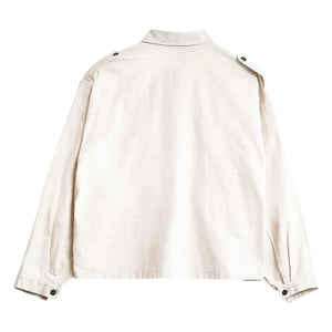 Wooden Store - Sobrecamisa militar | Crema
