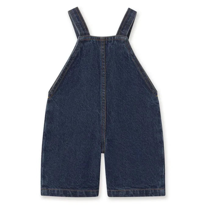 Tinycottons - Peto vaquero de corcho | Azul oscuro