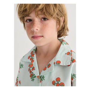Bobo Choses - Camiseta Tomate de Algodón Orgánico | Azul claro