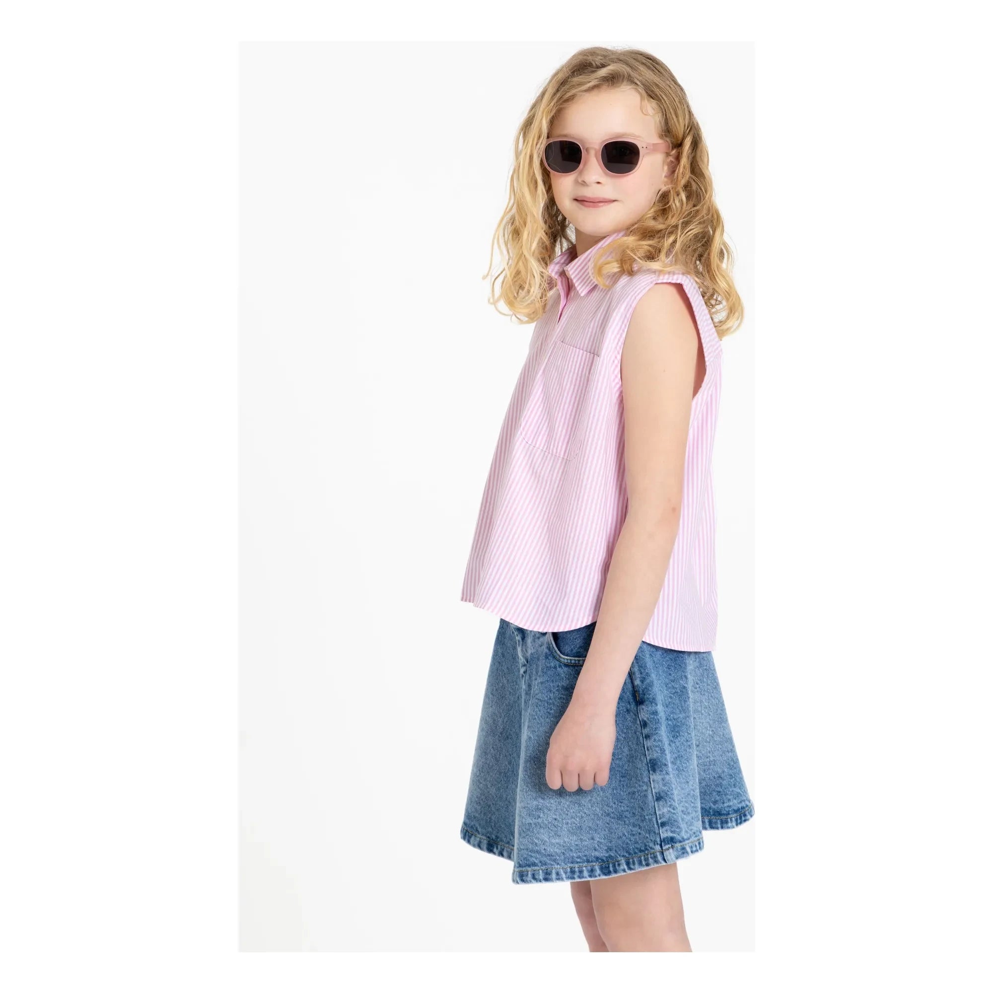 Finger in the nose - Falda Denim Joplin | Azul