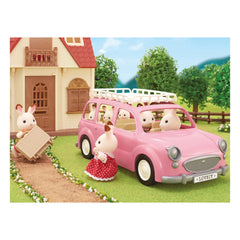 Sylvanian Families - Minibús Rosa y Set de Picnic