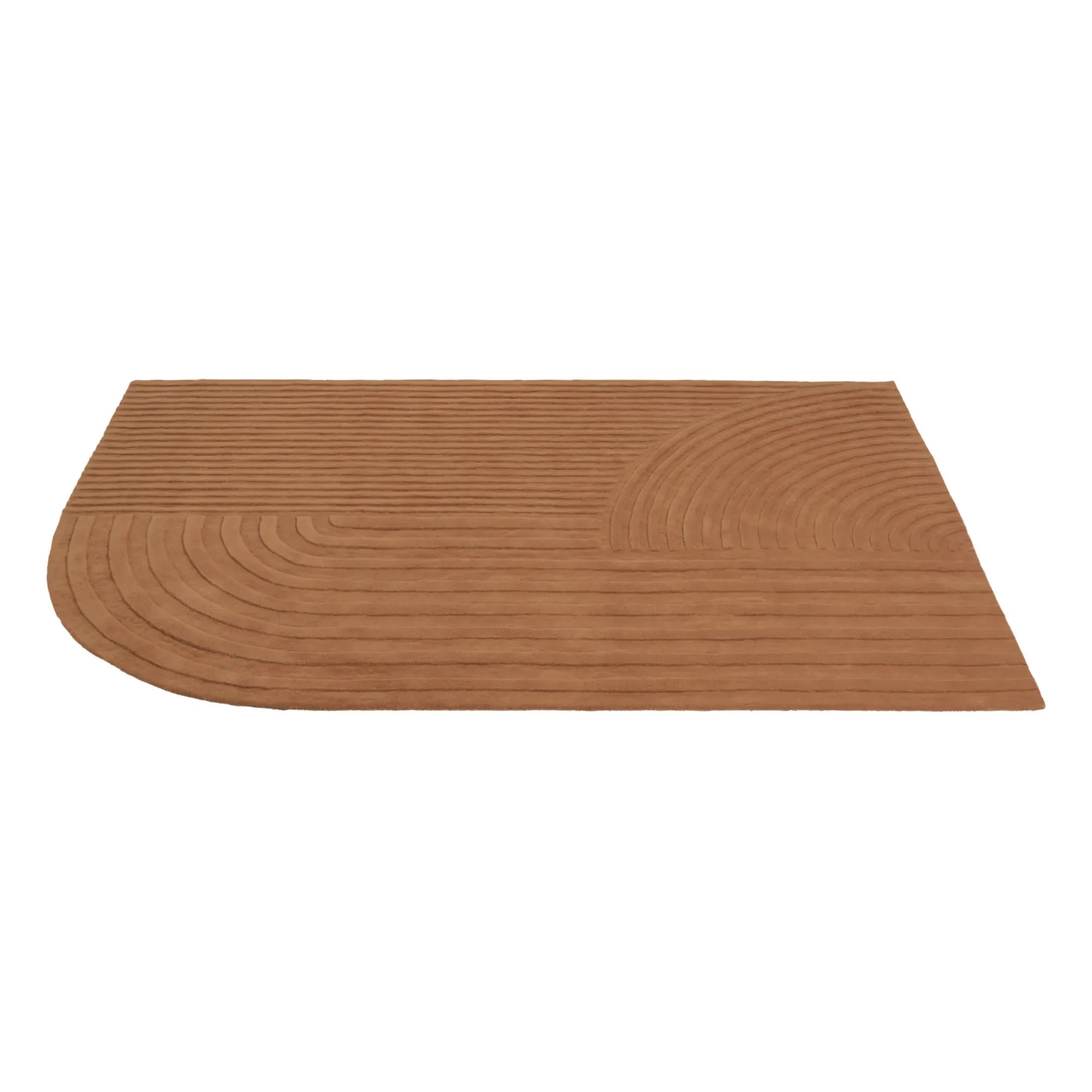 Muuto - Alfombra Relevo - Studio Pepe | Naranja Rouille