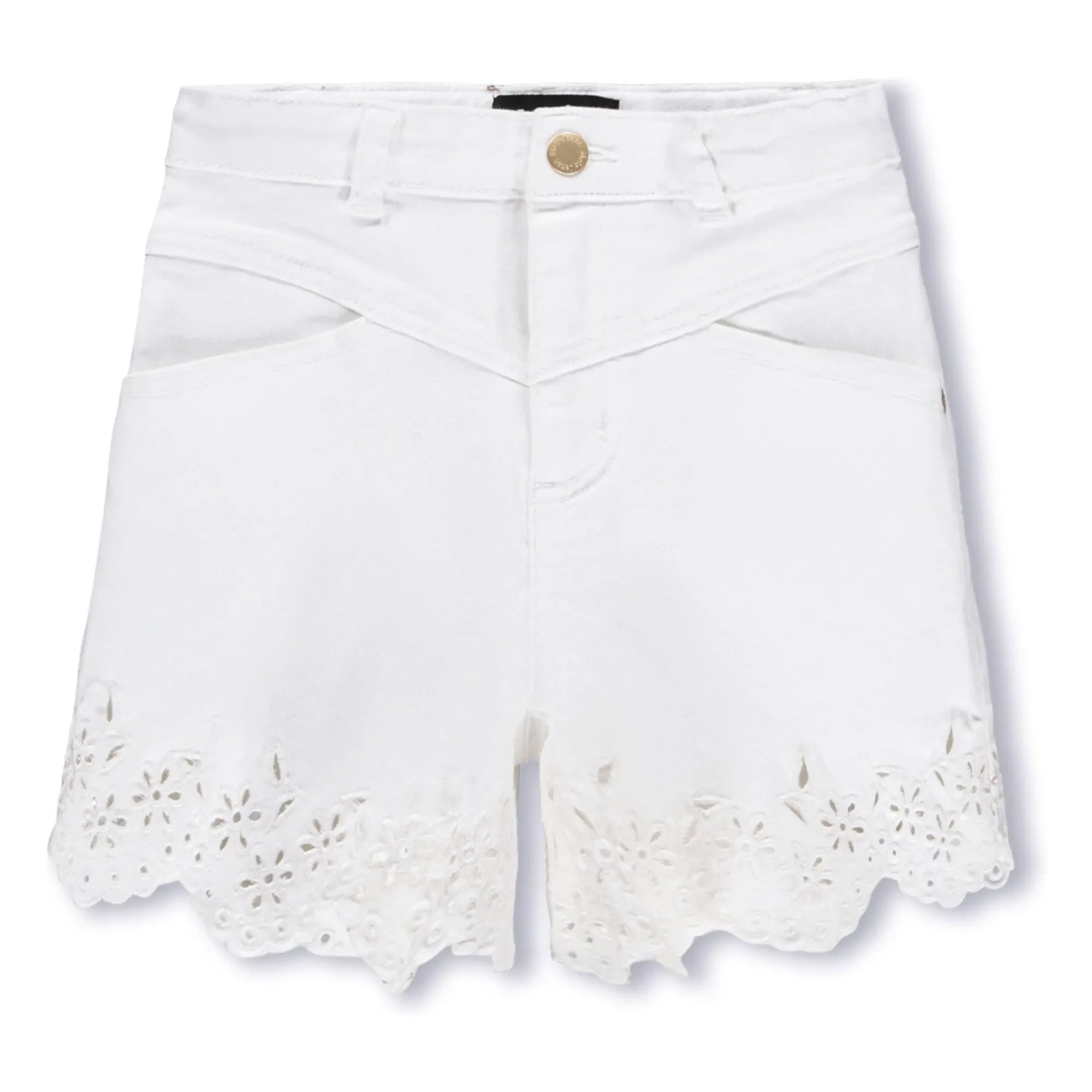 Molo - Adalyn Pantalones Cortos de Mezclilla | Blanco