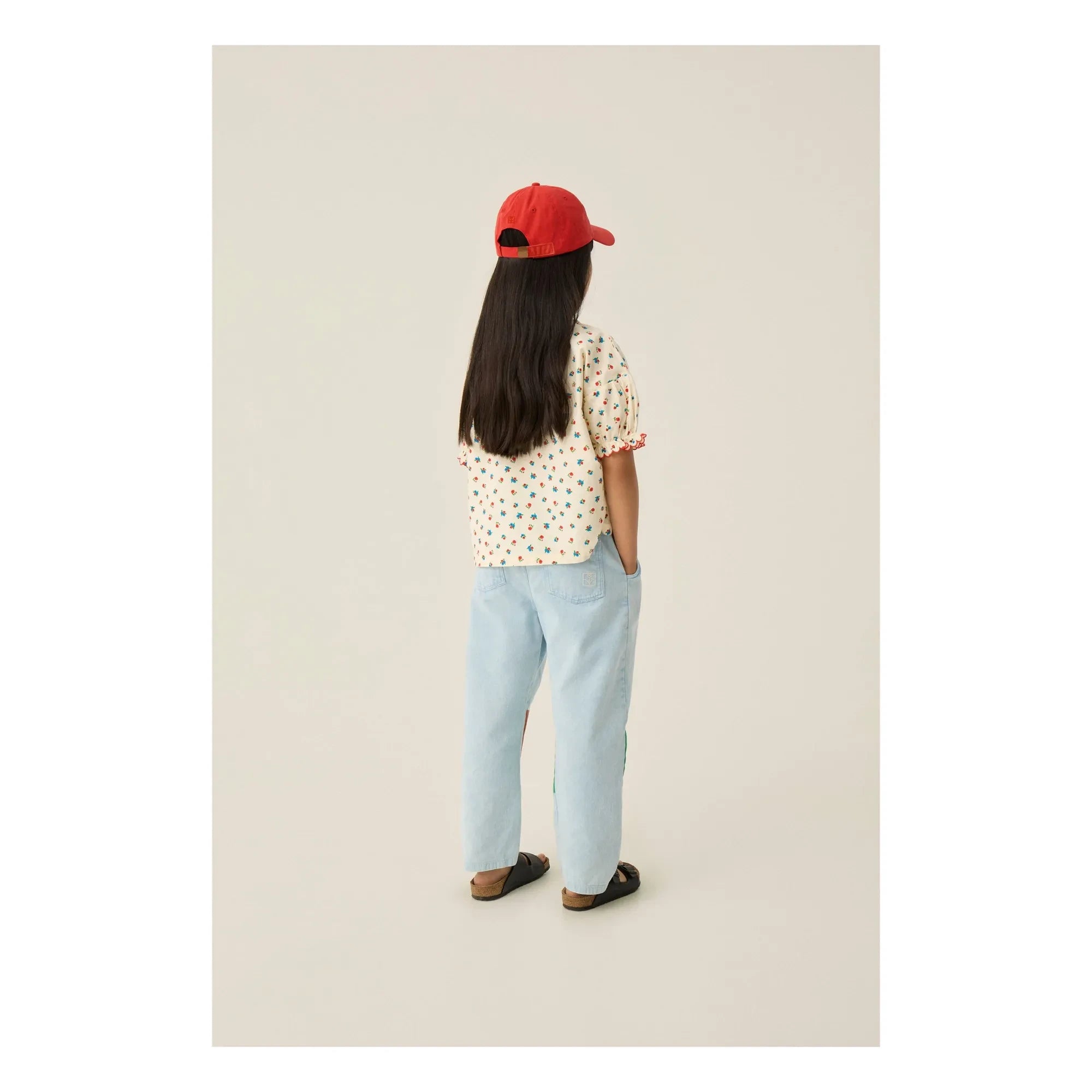 The Campamento - Blusa con Flores | Crudo