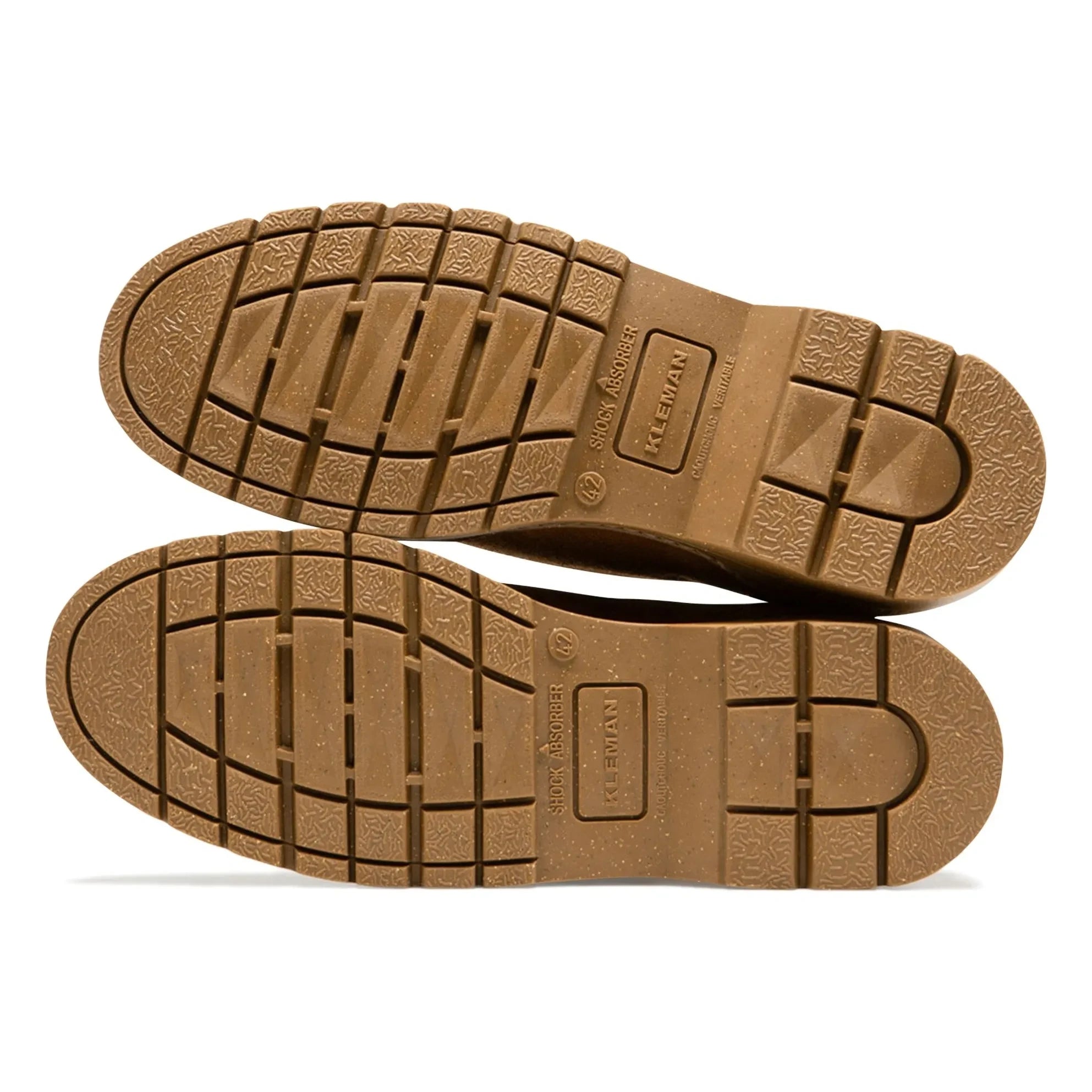 Kleman - Zapatos Derby Major VP OAK 2 Velours | Marrón