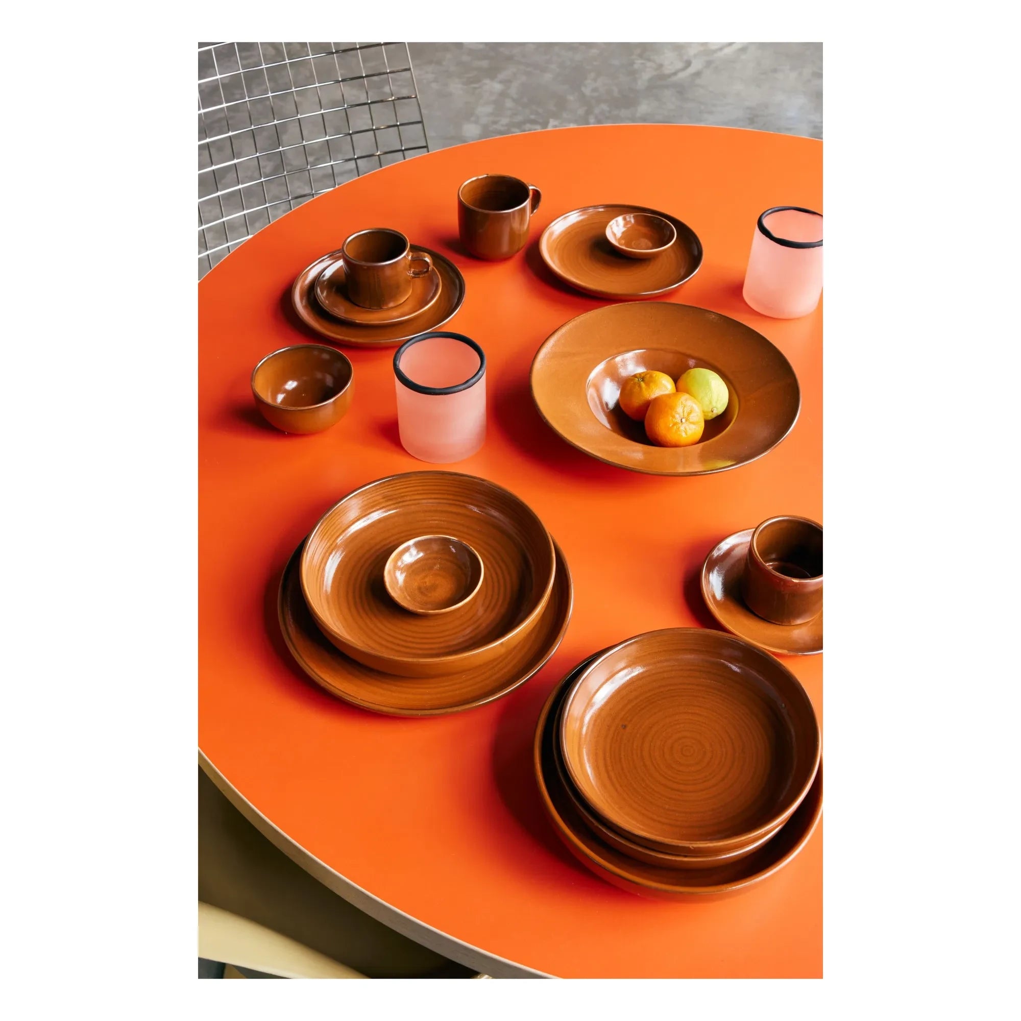 HKliving - Cuenco de cerámica Chef | Terracota