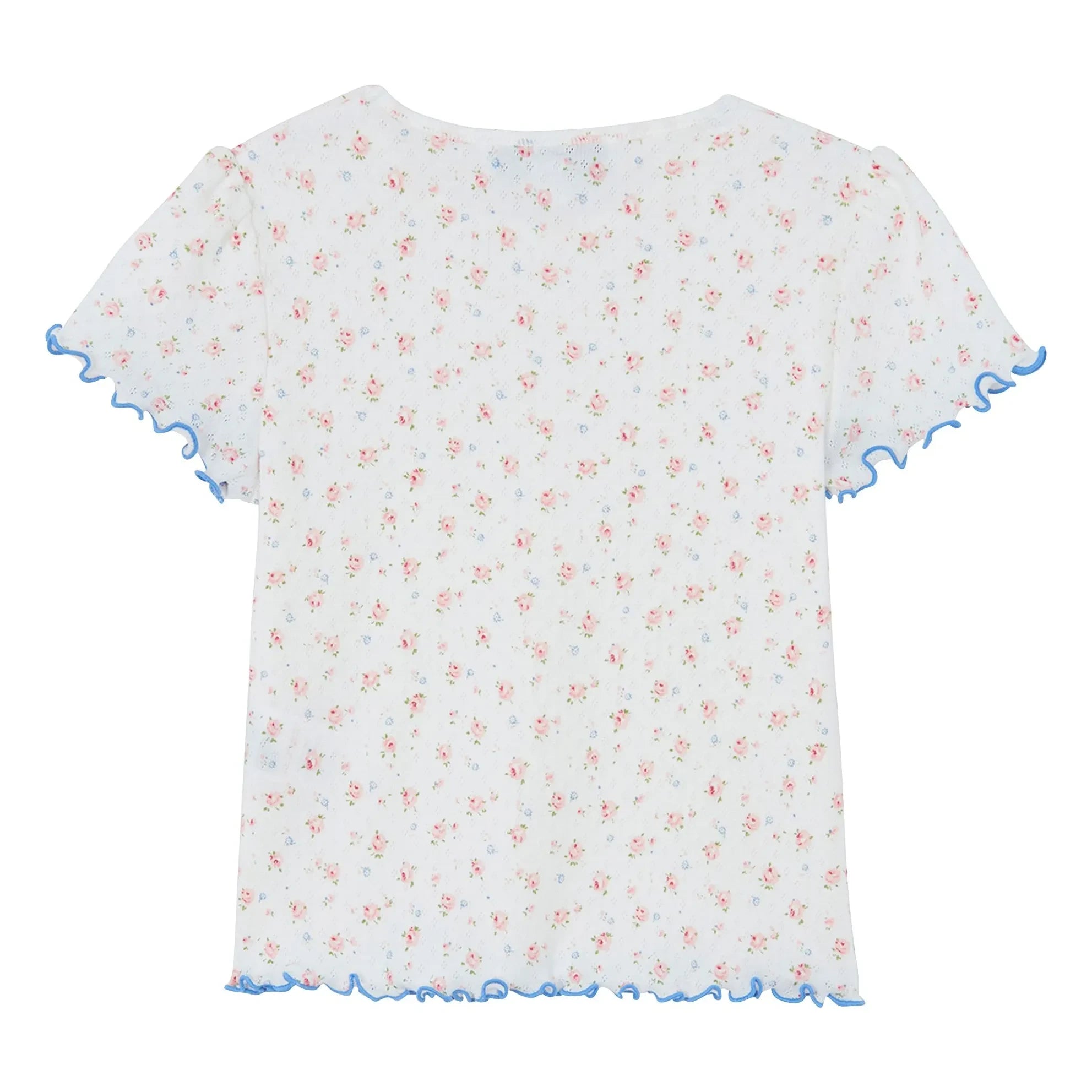 Tartine et Chocolat - Pijama corto estampado floral | Crudo
