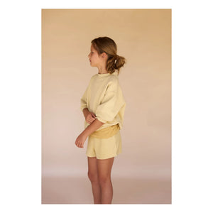 Longlivethequeen - Sudadera con capucha | Amarillo pálido