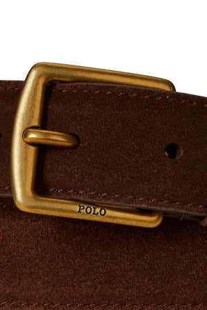 Cinturón Polo Ralph Lauren de ante para hombre