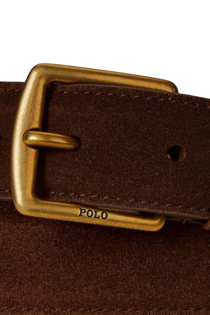 Cinturón Polo Ralph Lauren de ante para hombre