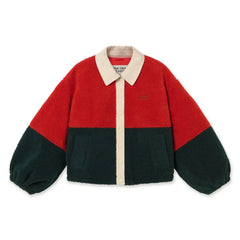 The Tiny Big Sister - Chaqueta Sherpa | Roja