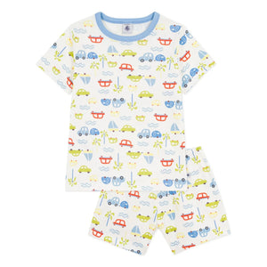 Petit Bateau - Pantalones cortos de pijama | Blanco