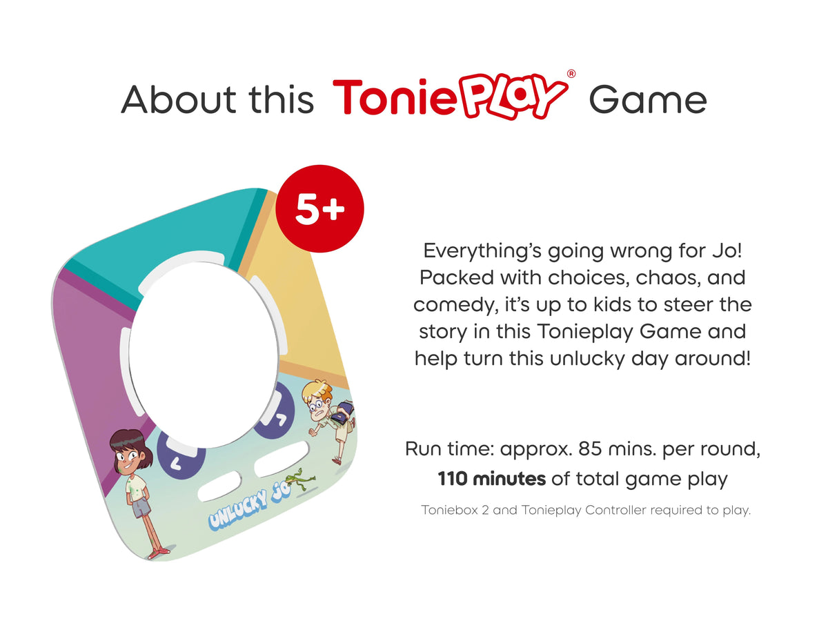 Tonies - Inglés Unlucky Jo: Un Día Divertido Lleno de Caos - Tonieplay